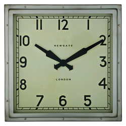Newgate Quad Wall Clock, H40 x W40cm